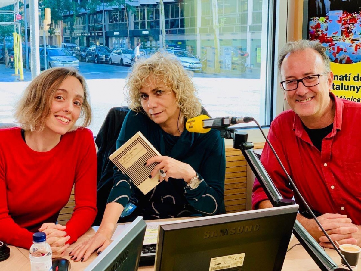 Ingrid Guardiola al «Racó de pensar» de Catalunya Ràdio Arcàdia
